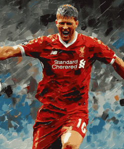 Steven Gerrard Football Legend Diamond Painting