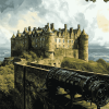 Stirling Castle in Scotland Diamond Painting