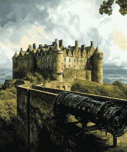 Stirling Castle in Scotland Diamond Painting