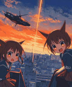 Strike Witches Anime Diamond Painting