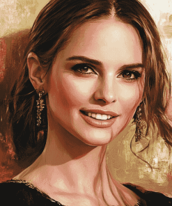 Stunning Natalie Portman Diamond Painting