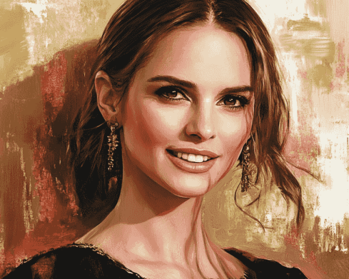 Stunning Natalie Portman Diamond Painting