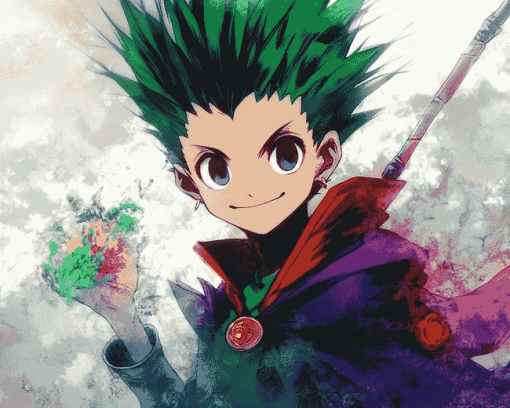 Stylish Gon Freecss Diamond Painting