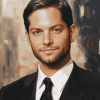 Stylish Tobey Maguire Celebrity Diamond Painting