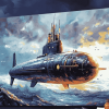 Submarine Adventure Diamond Painting