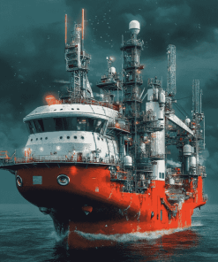 Subsea Engineering Ship Diamond Painting