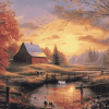 Sunrise Landscape Diamond Painting