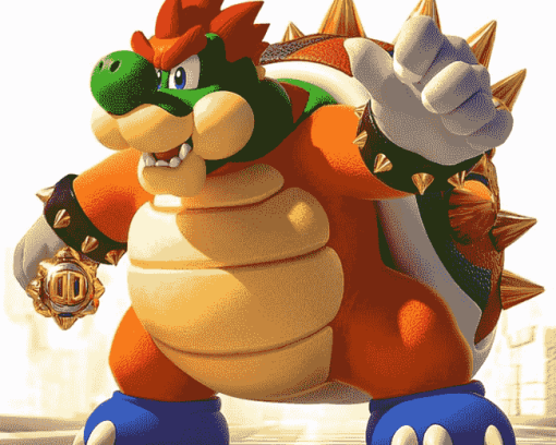 Super Mario Bowser Diamond Painting