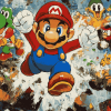Super Mario Bros Adventure Diamond Painting