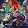 Super Mario Kart Fun Diamond Painting