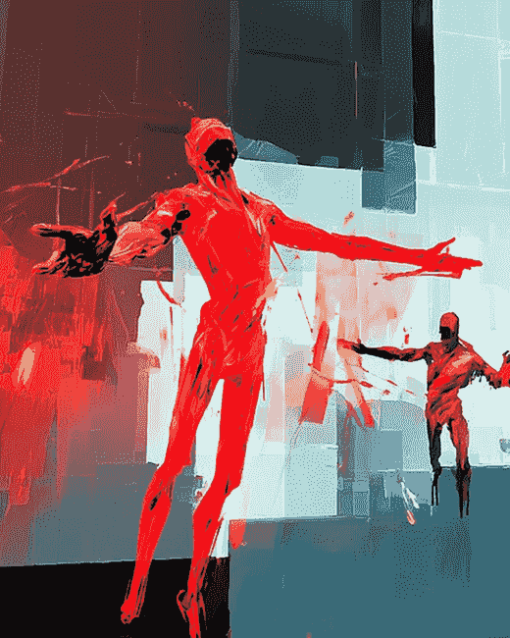 Superhot Video Game Diamond Painting