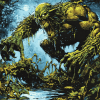 Swamp Thing Fantasy Diamond Painting