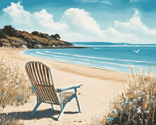 Swansea Bay Scenic View Diamond Painting