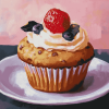 Sweet Muffin Dessert Diamond Painting