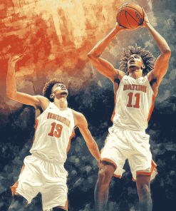 Syracuse Orange Basketball Diamond Painting