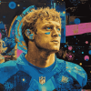 T J Hockenson Football Legend Diamond Painting