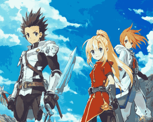 Tales Of Symphonia Anime Diamond Painting