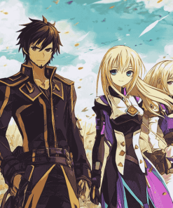 Tales Of Xillia Anime Characters Diamond Painting