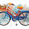 Tandem Bike Adventure Diamond Painting