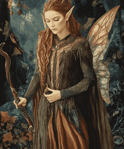 Tauriel Fantasy Fairy Diamond Painting