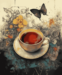 Tea Time Diamond Painting