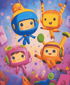 Team Umizoomi Animation Diamond Painting