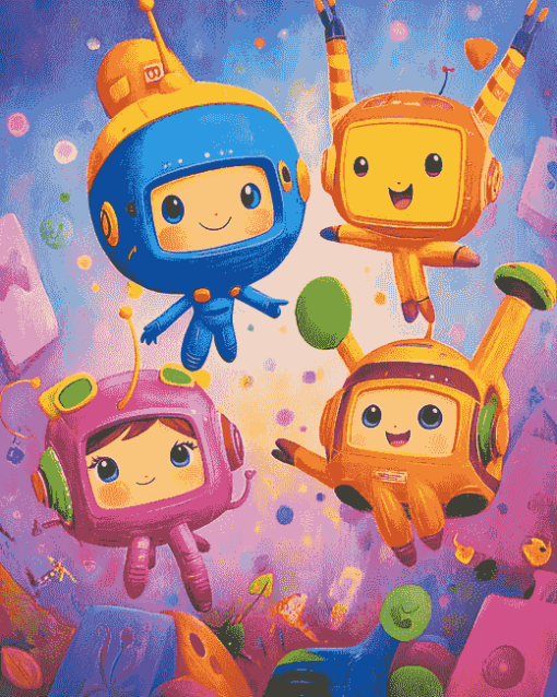 Team Umizoomi Animation Diamond Painting