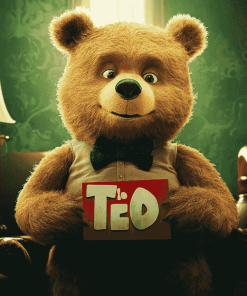 Ted Cartoon Bear Diamond Painting