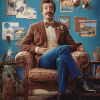 Ted Lasso Comedy Series Diamond Painting