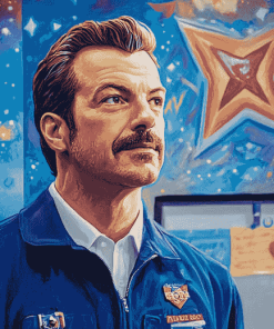 Ted Lasso Inspirational Diamond Painting