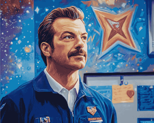 Ted Lasso Inspirational Diamond Painting