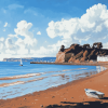 Teignmouth Seascape Diamond Painting