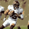 Texas State Bobcats Football Players Diamond Painting