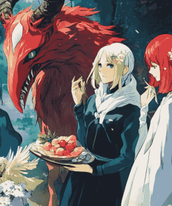 The Ancient Magus Bride Anime Diamond Painting