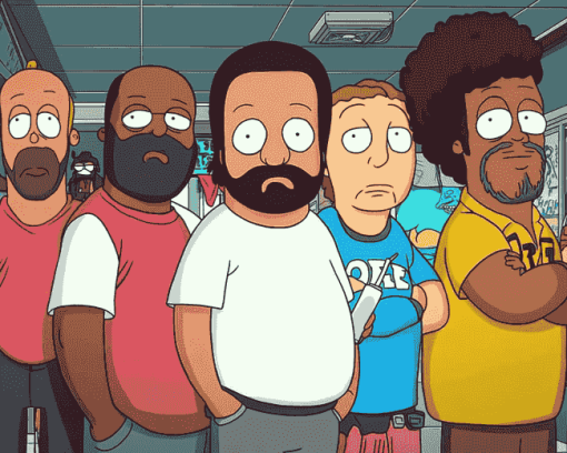 The Cleveland Show Cartoon Diamond Painting