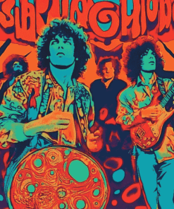 The Doors Psychedelic Art Diamond Painting