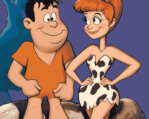 The Flintstones Animated Diamond Painting