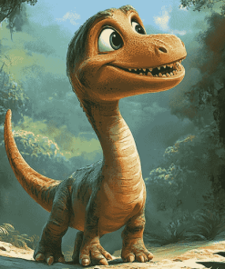 The Good Dinosaur Animated Series Diamond Painting