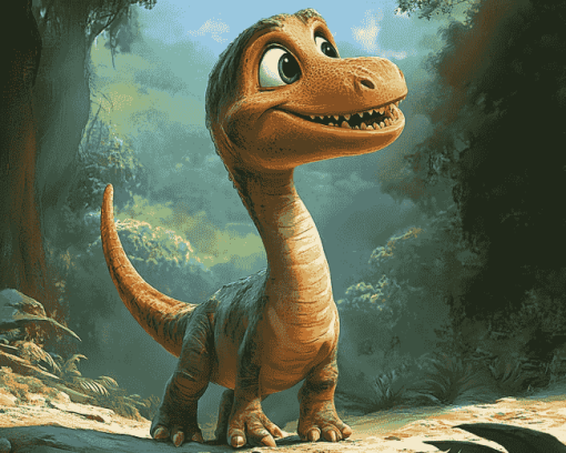 The Good Dinosaur Animated Series Diamond Painting