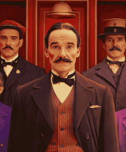 The Grand Budapest Hotel Characters Diamond Painting