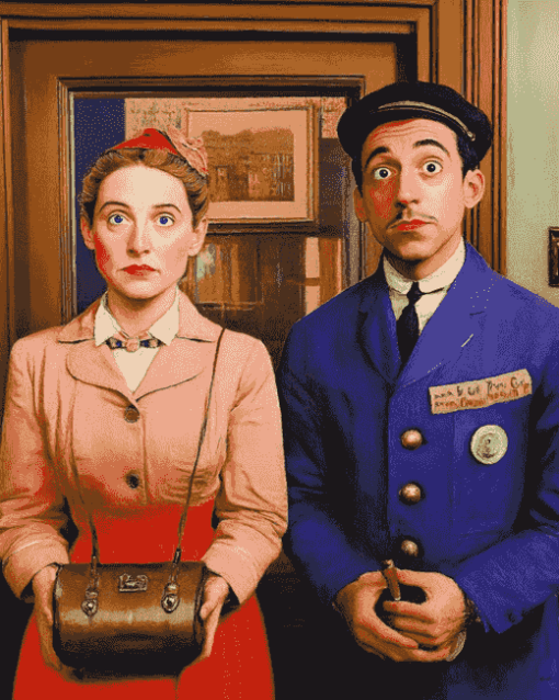 The Grand Budapest Hotel Movie Diamond Painting