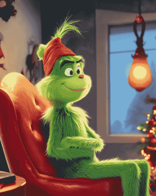 The Grinch Holiday Magic Diamond Painting