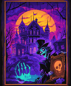 The Haunted Mansion Diamond Painting