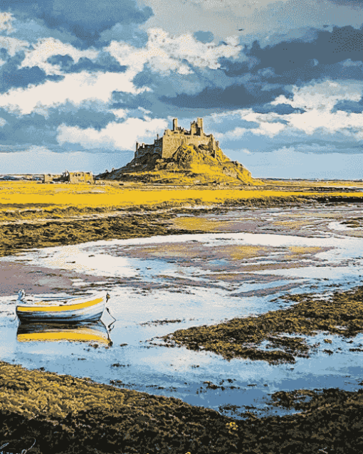 The Holy Island Landscapes Diamond Painting