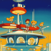 The Jetsons Cartoon Diamond Painting