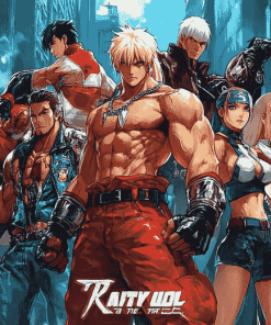 The King Of Fighters Animation Diamond Painting