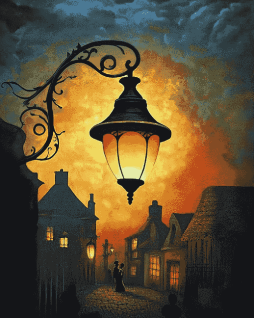 The Lamplight Animation Diamond Painting