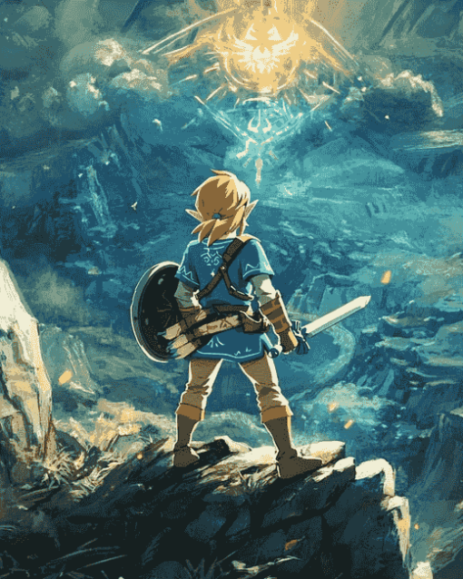 The Legend of Zelda Animation Diamond Painting