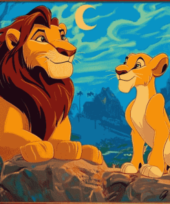 The Lion King Trio Diamond Painting