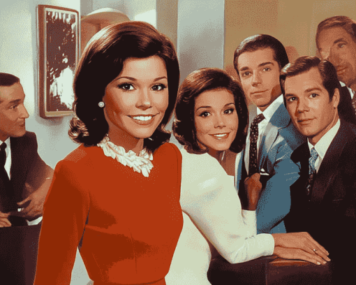 The Mary Tyler Moore Show Nostalgia Diamond Painting